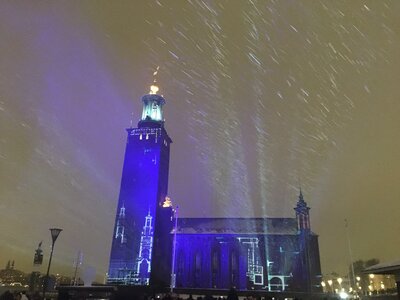Nobelovská světla: 100 let Stockholmské radnice
