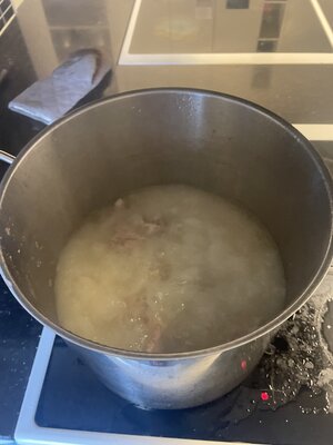 Tonkotsu ramen broth
