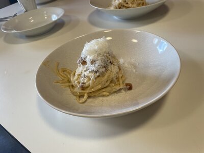 Těstoviny Carbonara/Chitara carbonara
